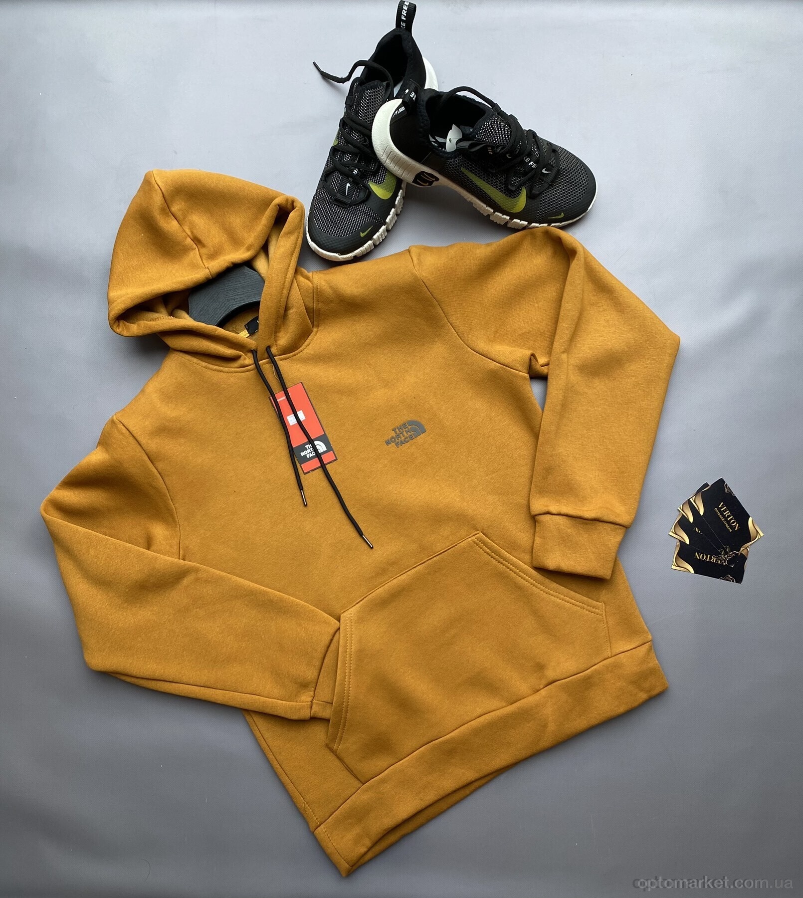 Купить Батник чоловічі 05-6 camel T.e north face camel, фото 3