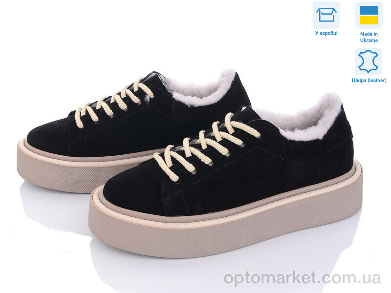 Купить Кросівки жіночі 05053-39 черн замш A.N.I.One чорний, фото 1
