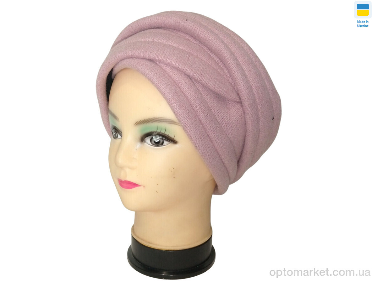 Купить Чалма жіночі 0513 чалма Едельвейс рожевий Mabi рожевий, фото 1