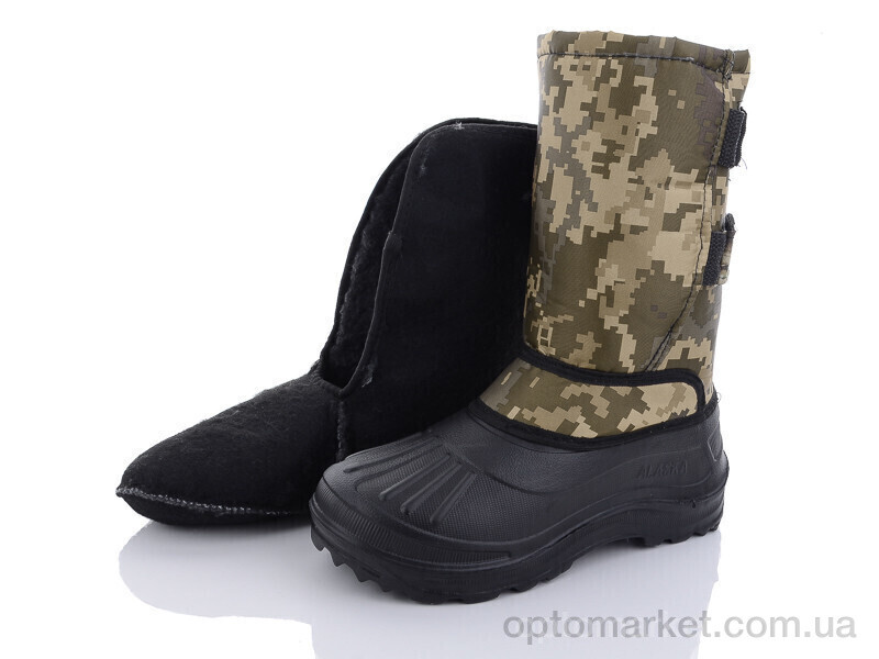 Купить Чоботи з піни чоловічі 054-1 Аляска св/ кам. Alaska хакі, фото 1