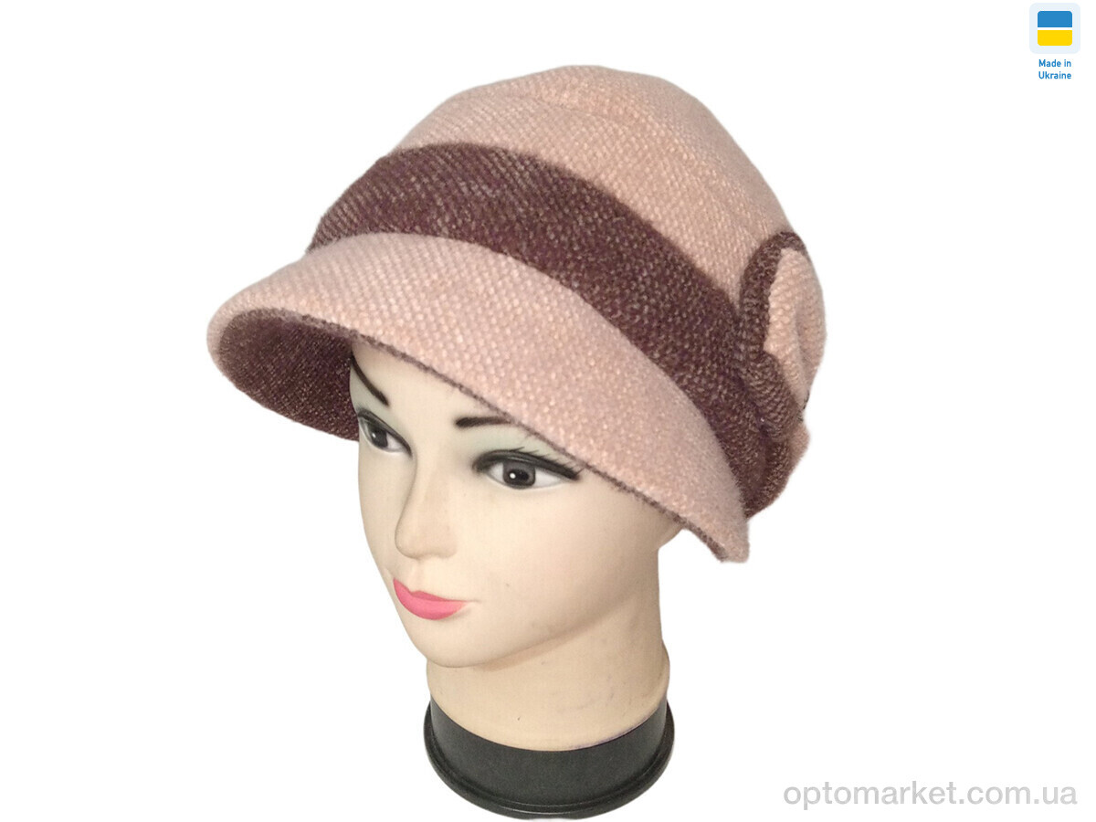 Купить Капелюх жіночі 0549 бежево-шоколадний Mabi бежевий, фото 1