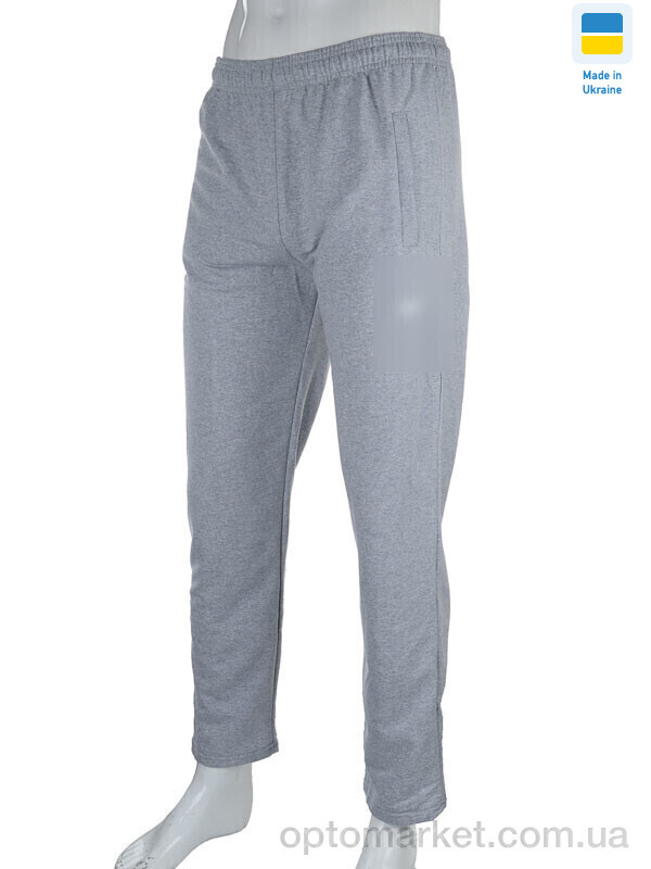 Купить Спортивні штаны чоловічі 05631-5 grey N.ke сірий, фото 1