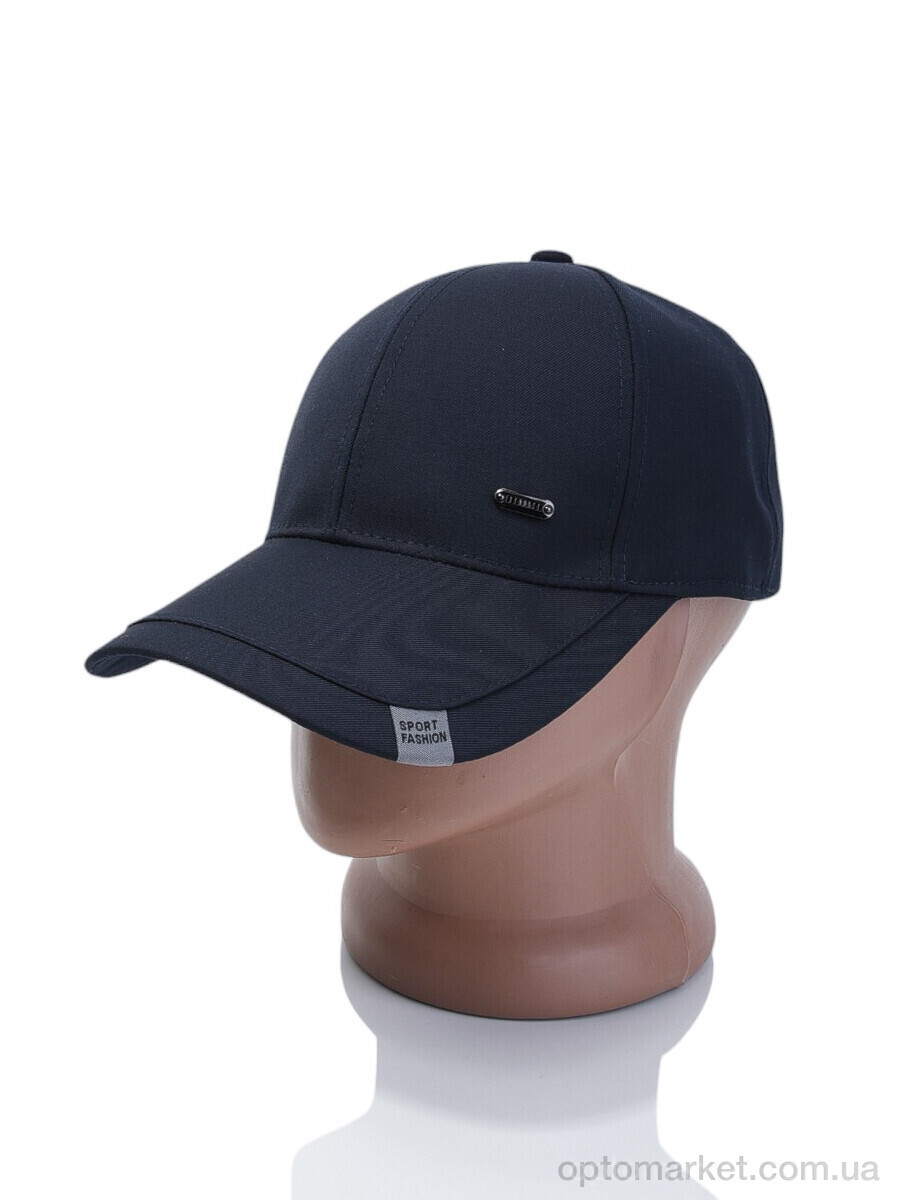 Купить Кепка чоловічі 05777-1 navy Королева синій, фото 1