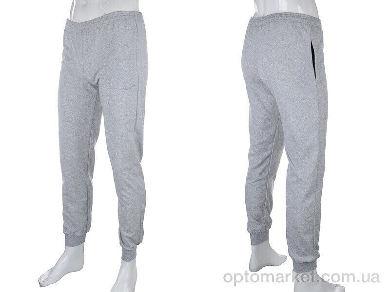 Купить Спортивні штаны чоловічі 05804 grey N.ke сірий, фото 4
