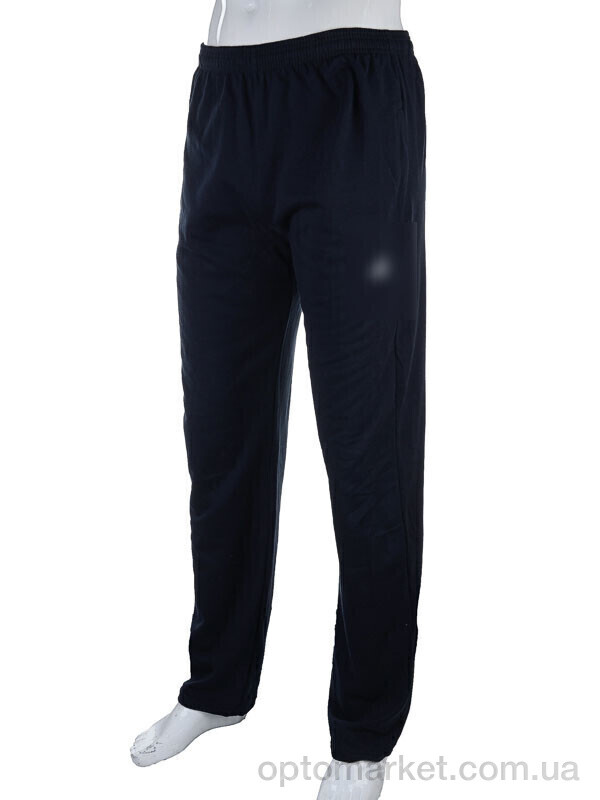 Купить Спортивні штаны чоловічі 05817 navy A.idas чорний, фото 1