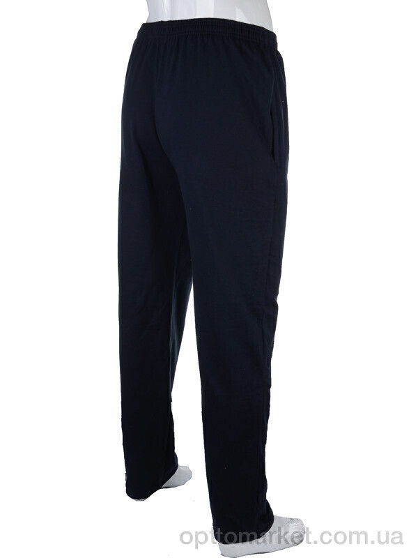 Купить Спортивні штаны чоловічі 05817 navy A.idas чорний, фото 3