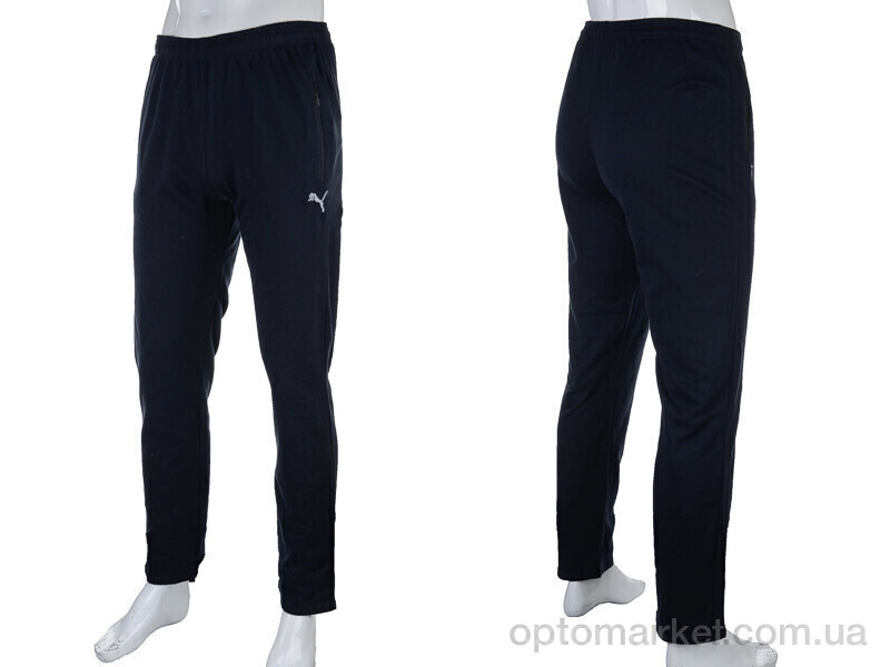 Купить Спортивні штаны чоловічі 05818 navy P.ma синій, фото 4