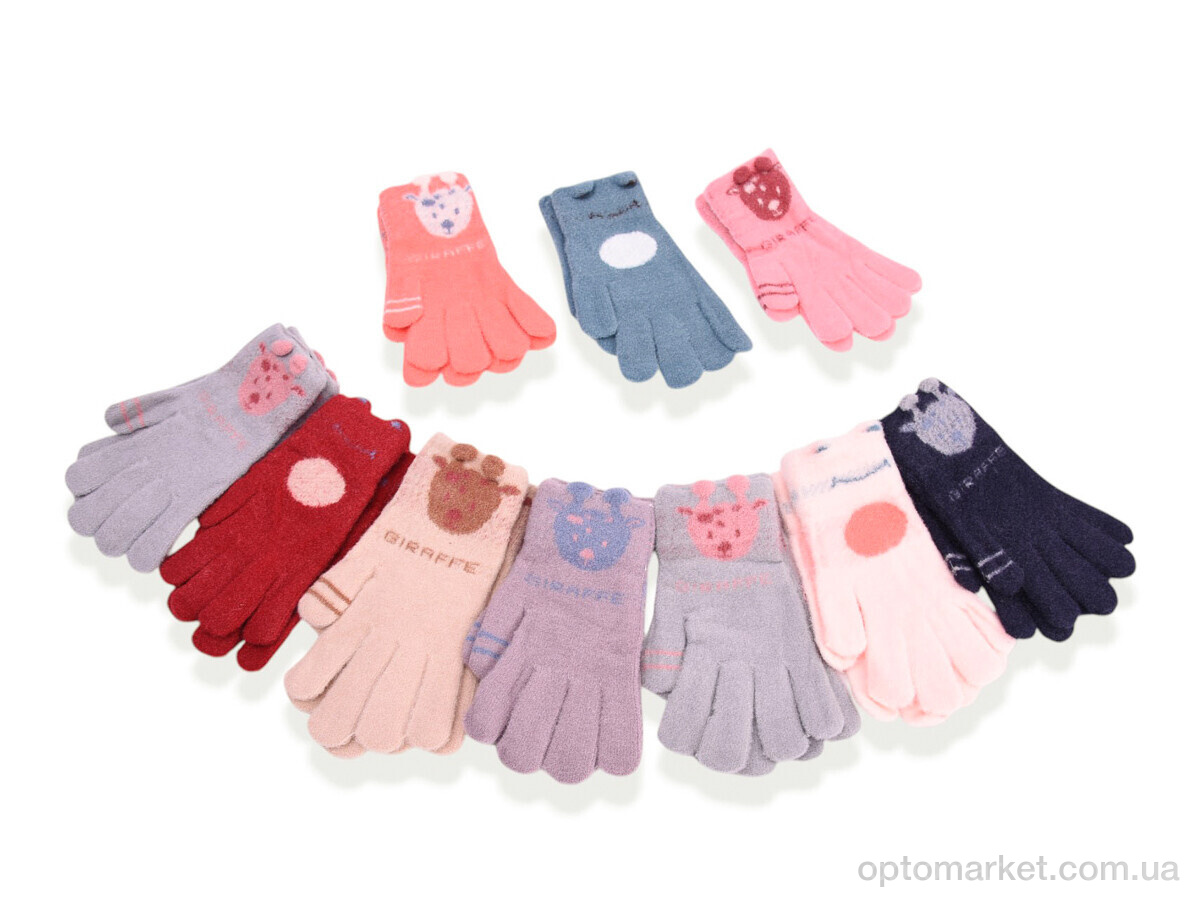 Купить Рукавички дитячі 0586 (з начосом) mix Корона мікс, фото 1