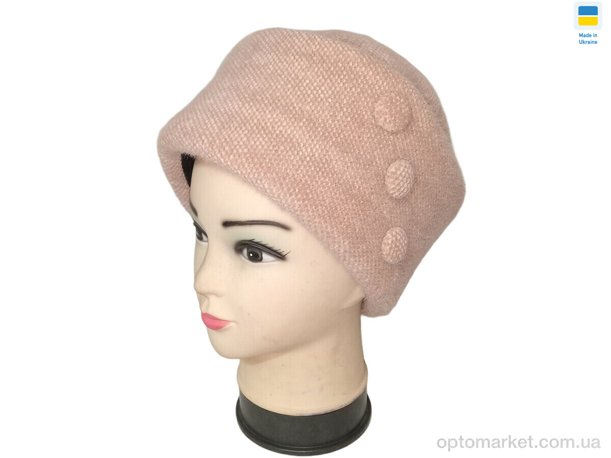 Купить Шапка жіночі 0588 кубанка бежевий Mabi бежевий, фото 1