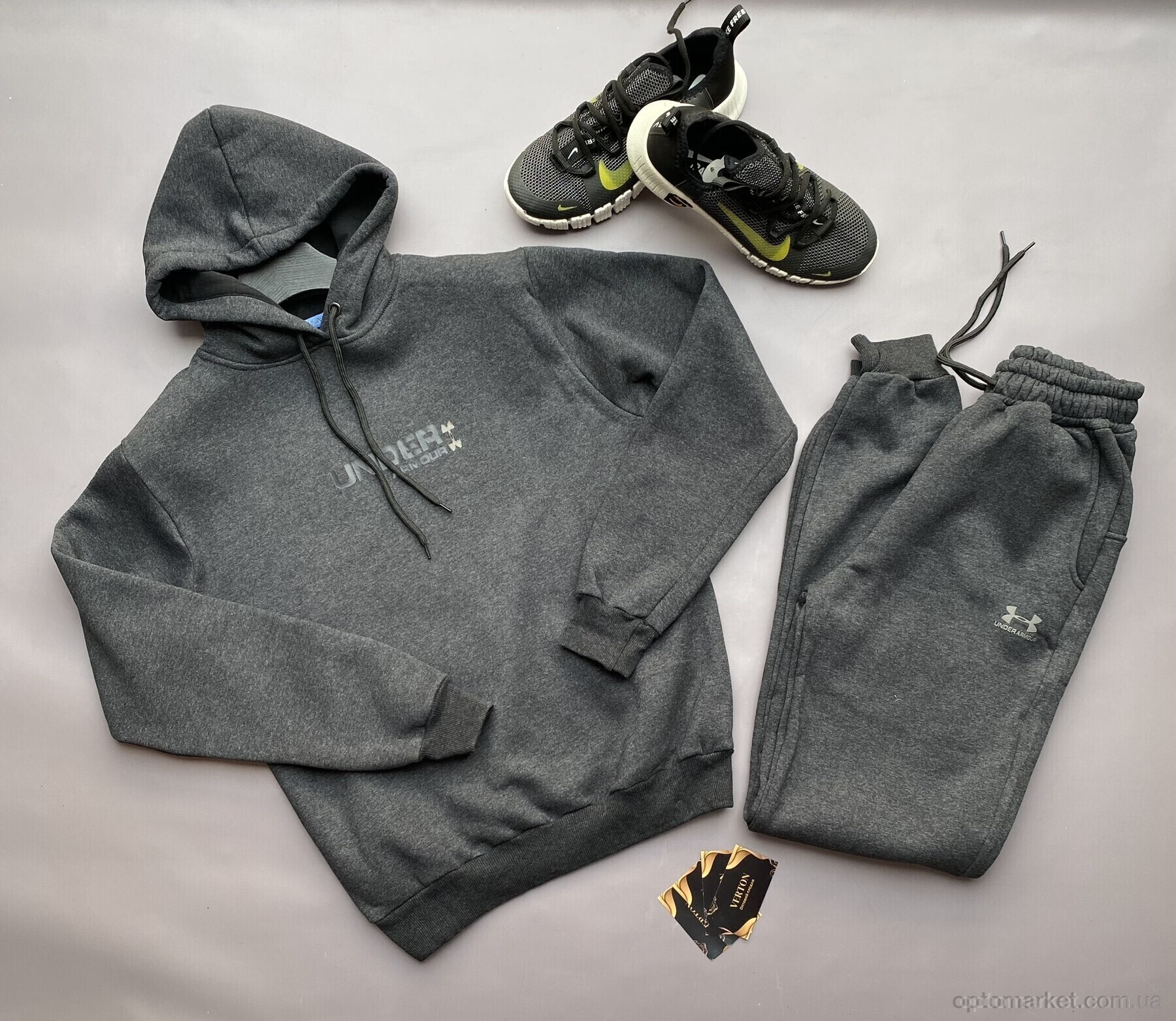 Купить Спортивний костюм чоловічі 06-3 сірий U_A.mo.r сірий, фото 3