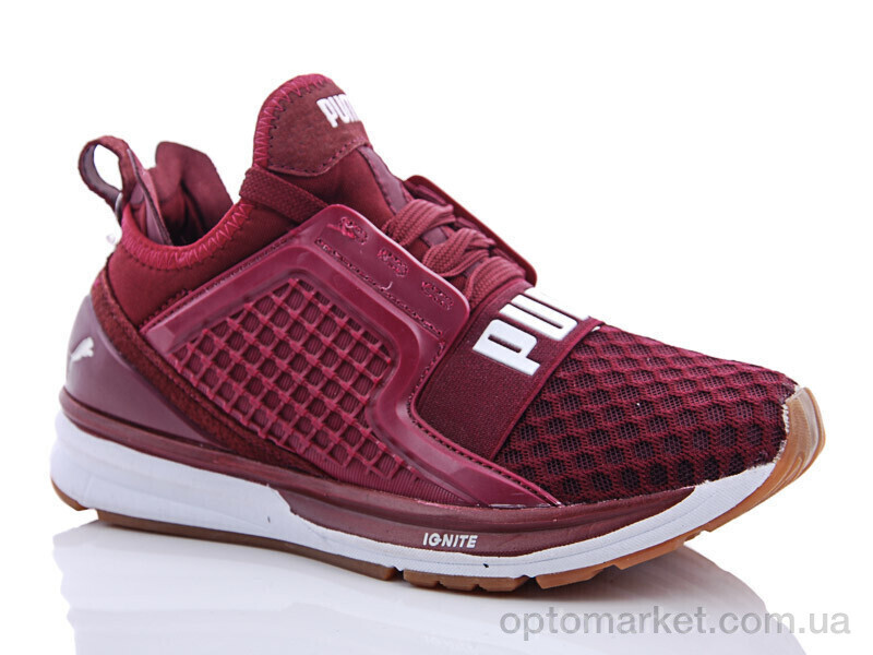 Купить Кросівки жіночі 061-7 P.ma бордовий, фото 2