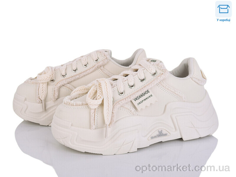 Купить Кросівки жіночі 0612-7 Lilin бежевий, фото 1