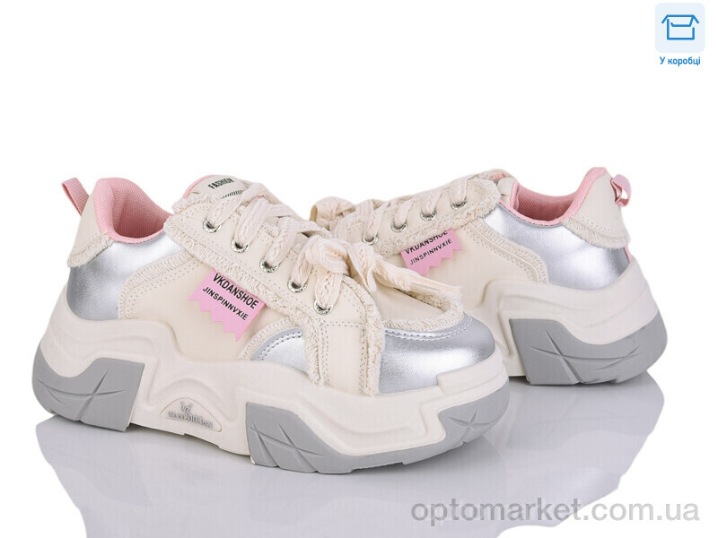 Купить Кросівки жіночі 0612-85 Lilin бежевий, фото 1