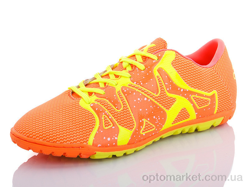 Купить Футбольне взуття чоловічі 0613C 42 Adidas помаранчевий, фото 1