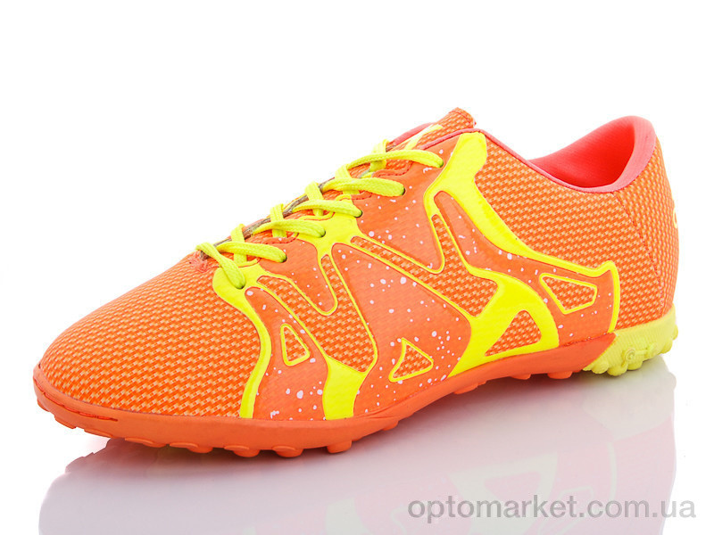 Купить Футбольне взуття дитячі 0613C Adidas помаранчевий, фото 1
