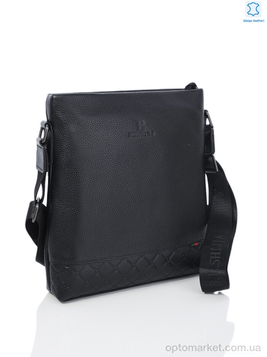 Купить Сумка чоловіча 063-1 black B.L.Shijia чорний, фото 1