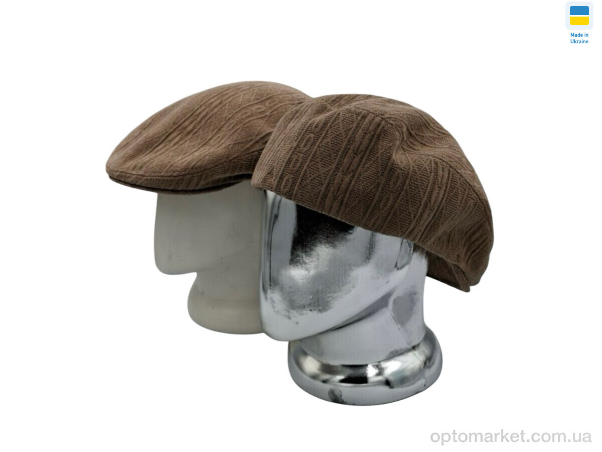 Купить Кепка жіночі 0649 шоколадний Mabi коричневий, фото 1