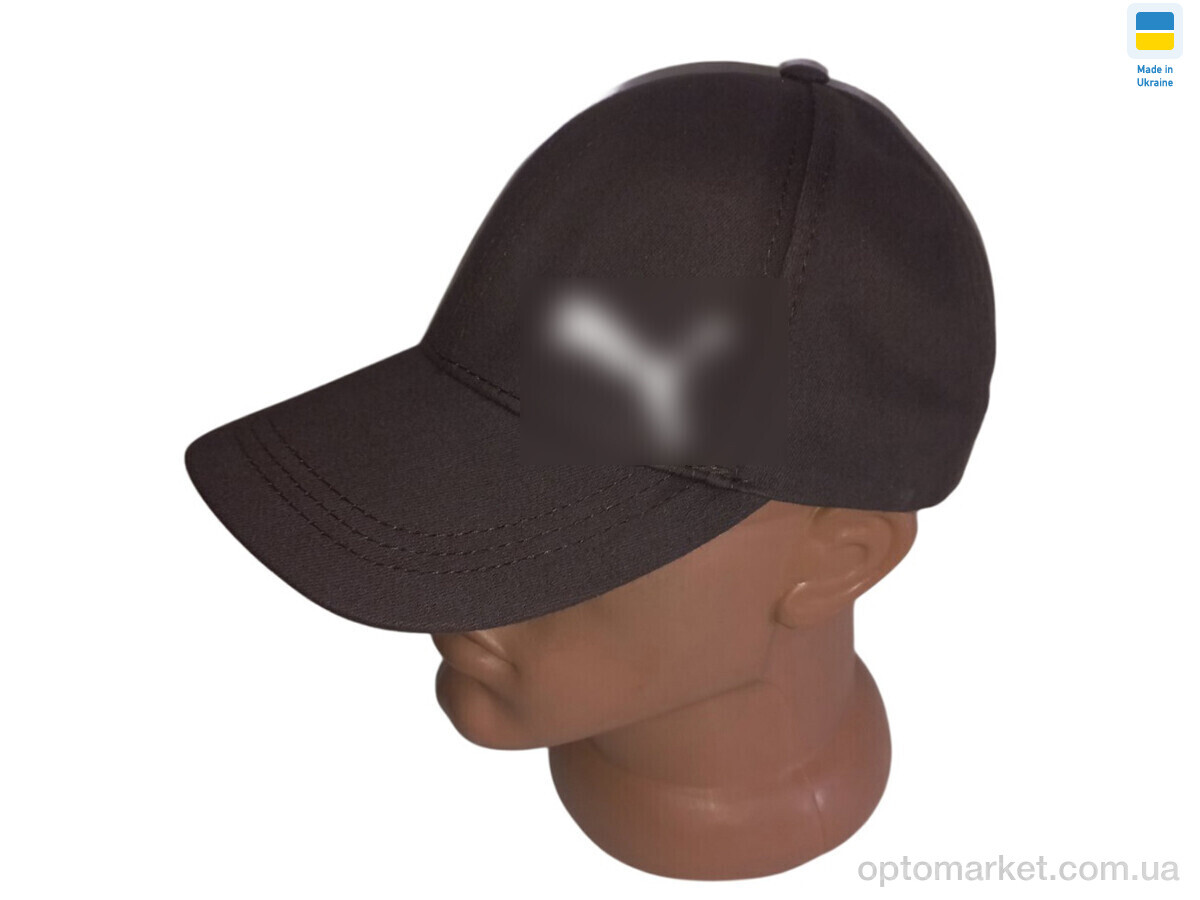 Купить Кепка унісекс 0651 шоколадний P.ma коричневий, фото 1