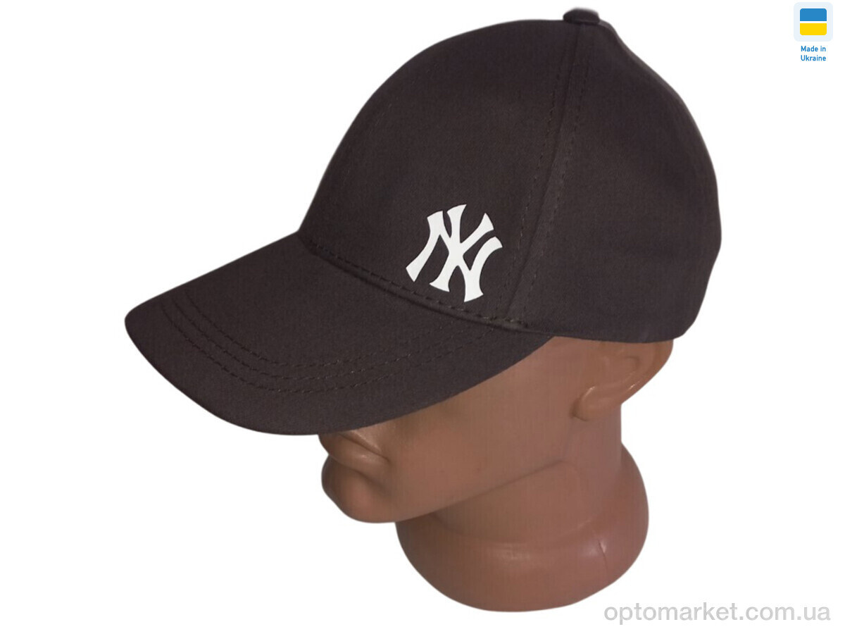 Купить Кепка унісекс 0654 шоколадний N.w York Yankees синій, фото 2