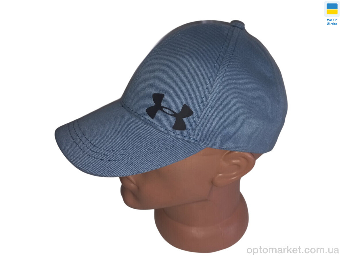 Купить Кепка унісекс 0659 джинс U_A.mo.r синій, фото 2