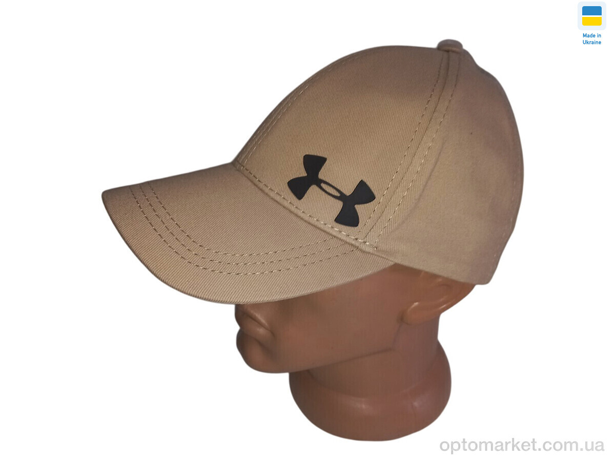 Купить Кепка унісекс 0662 бежевий U_A.mo.r бежевий, фото 2