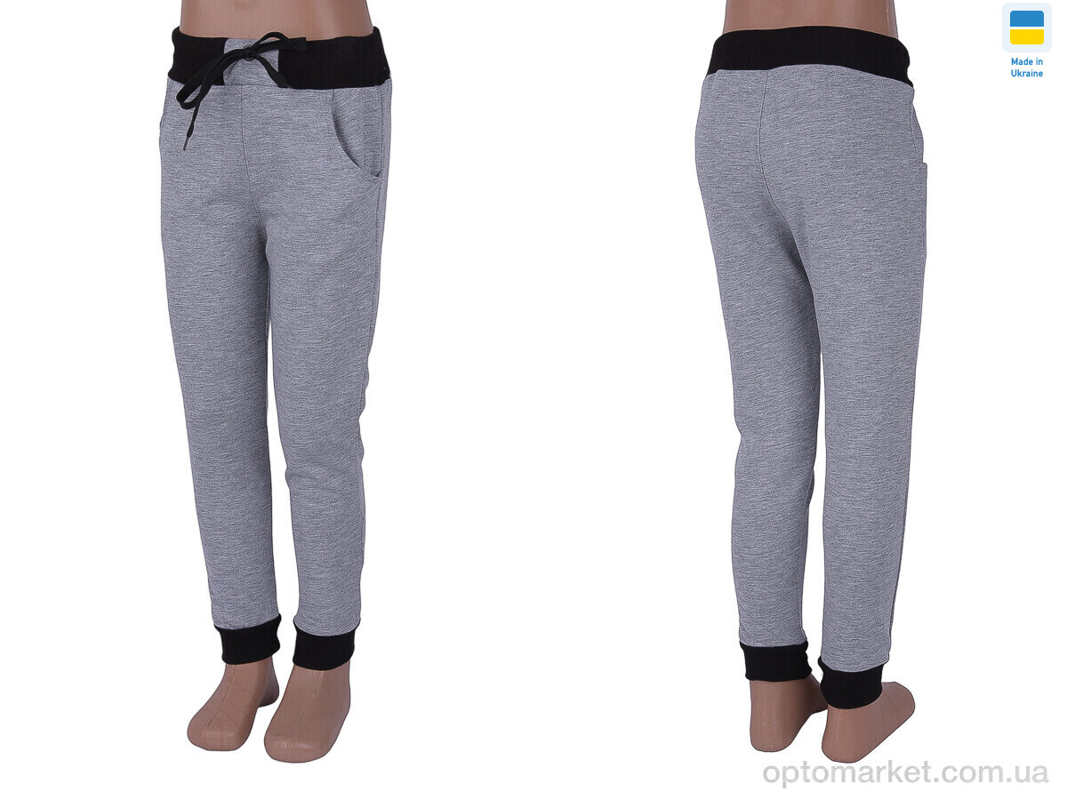 Купить Спортивні штани дитячі 06881-16 grey (122) Obuvok сірий, фото 3