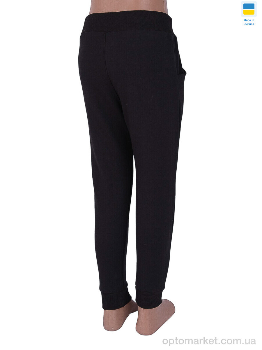 Купить Спортивні штани дитячі 06881-20 black (122) Obuvok чорний, фото 2