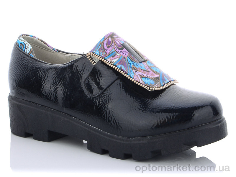 Купить Туфлі дитячі 07-1 Леопард чорний, фото 1