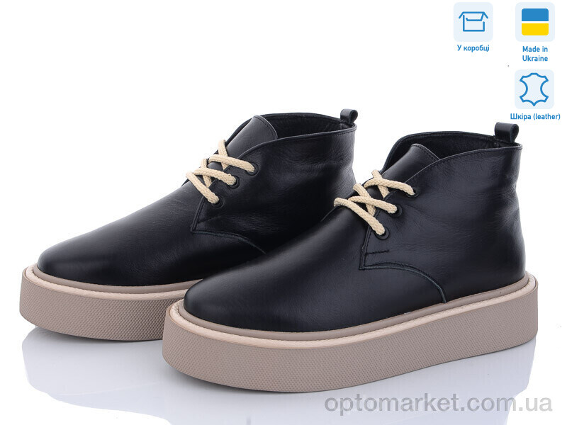 Купить Черевики жіночі 07001-39K A.N.I.One чорний, фото 1