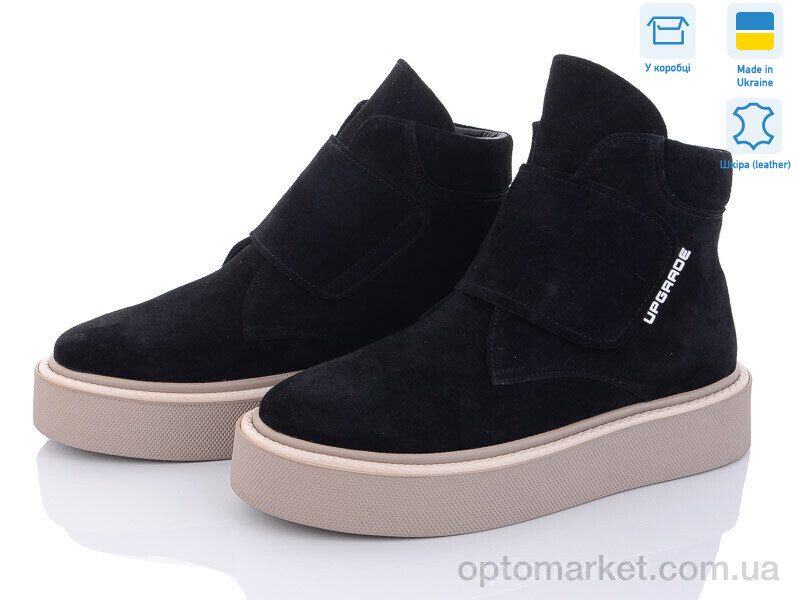 Купить Черевики жіночі 07060-39 черн. замш A.N.I.One чорний, фото 1