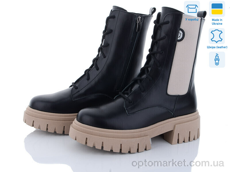 Купить Черевики жіночі 07062-253 A.N.I.One чорний, фото 1