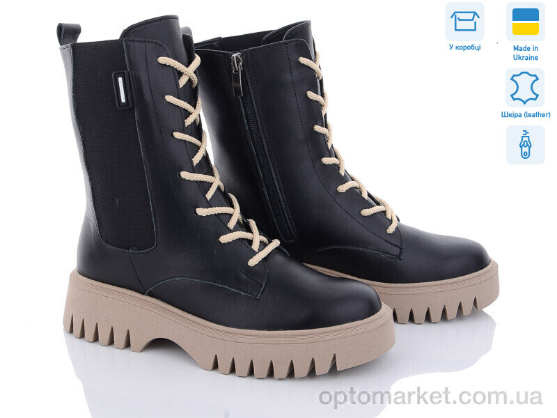 Купить Черевики жіночі 07062-35 ч.ш.т. A.N.I.One чорний, фото 1