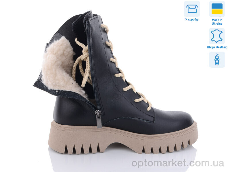 Купить Черевики жіночі 07062-35 ч.ш.т. A.N.I.One чорний, фото 2