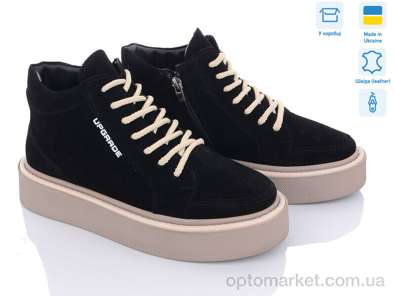 Купить Черевики жіночі 07070-39 черн замш A.N.I.One чорний, фото 1