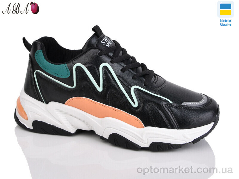 Купить Кросівки жіночі 071-5 Swin чорний, фото 1