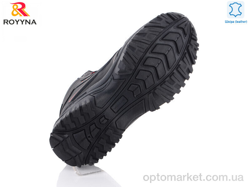 Купить Черевики чоловічі 073KB-6-43 Royyna чорний, фото 2