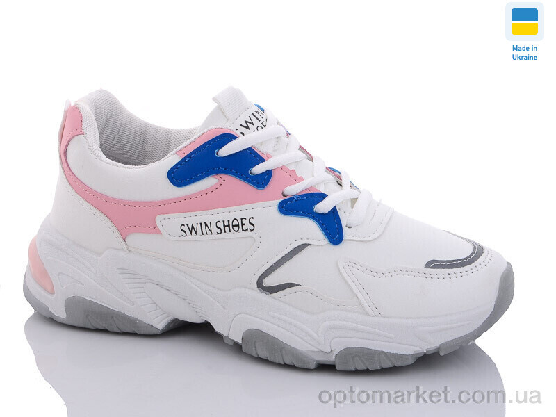 Купить Кросівки жіночі 077-6 Swin білий, фото 1