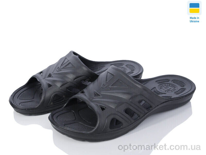 Купить Шльопанці чоловічі 077Ч Tismel чорний, фото 1