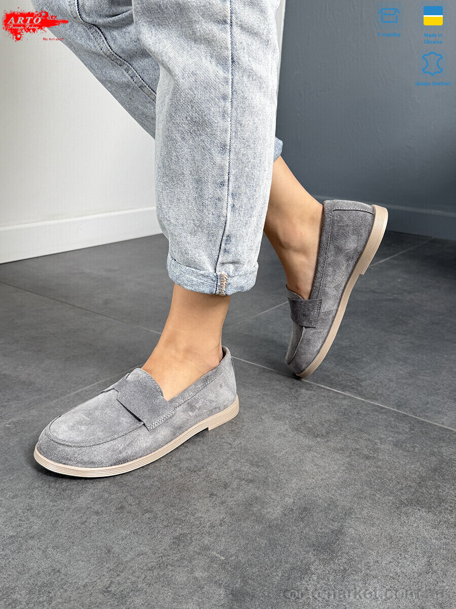 Купить Туфлі жіночі 079 сірий з. ARTO сірий, фото 5