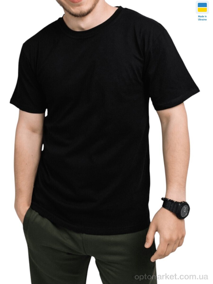 Купить Футболка чоловічі 08 чорний Sport style чорний, фото 1