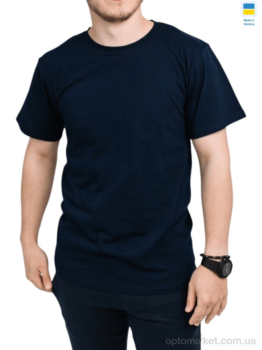 Купить Футболка чоловічі 08 т.синій Sport style синій, фото 1