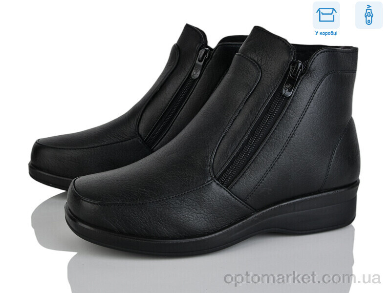 Купить Черевики жіночі 0805 YUEMINGZHU чорний, фото 1