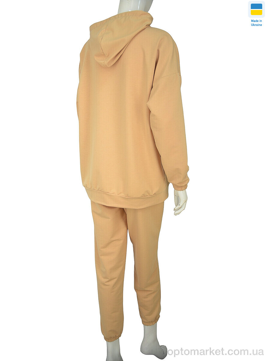 Купить Спортивний костюм жіночі 08134-3 бежевий Obuvok бежевий, фото 2