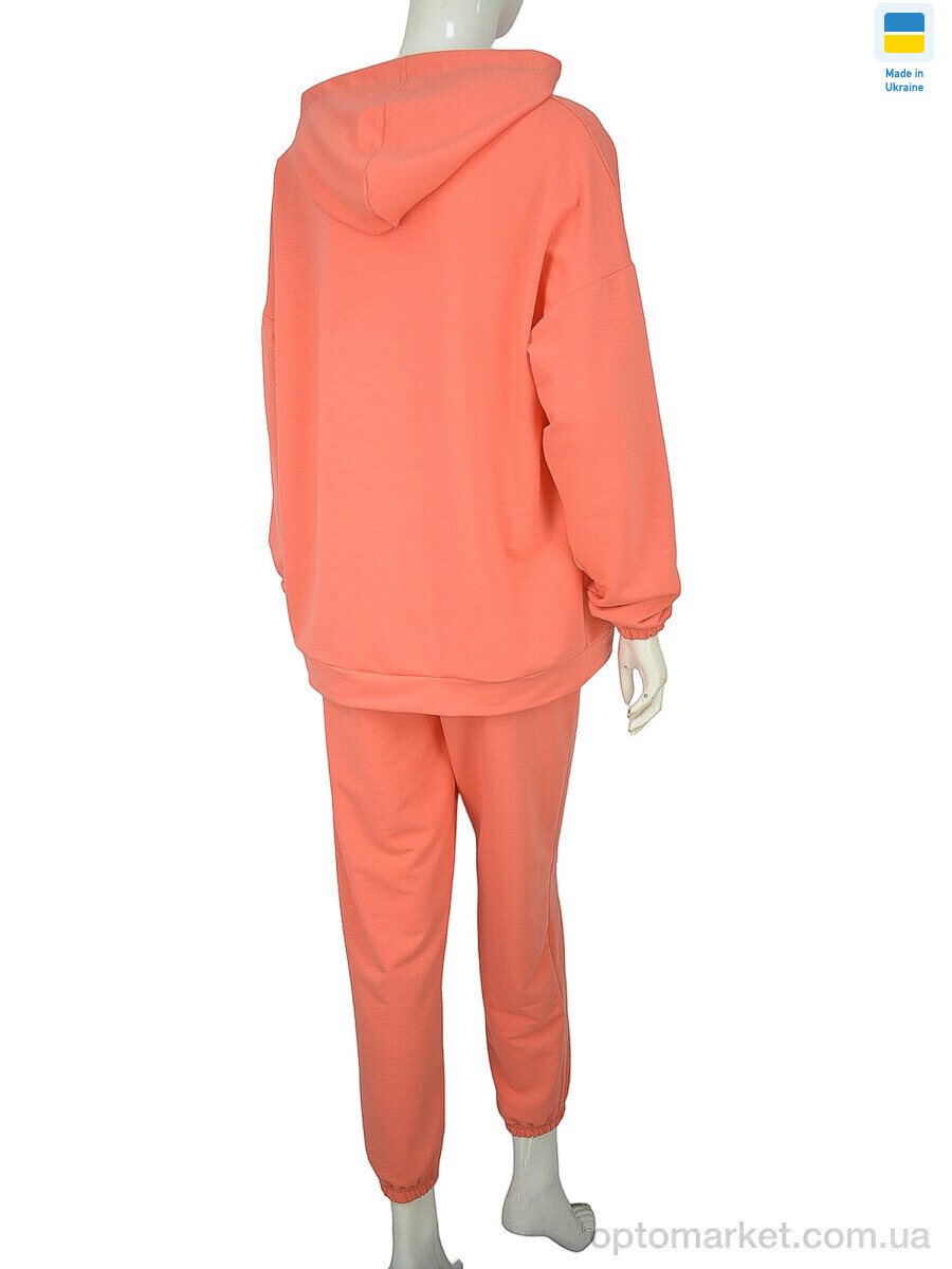Купить Спортивний костюм жіночі 08140-1 кораловий L.s Angeles помаранчевий, фото 3