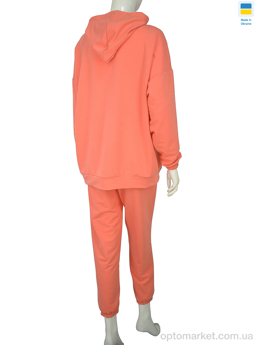Купить Спортивний костюм жіночі 08140-2 корал Obuvok помаранчевий, фото 2
