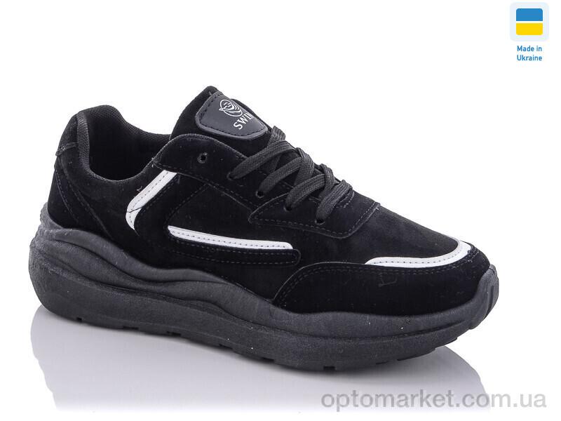 Купить Кросівки жіночі 0815-1 Swin чорний, фото 1