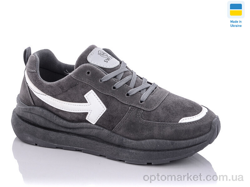 Купить Кросівки жіночі 0820-2 Swin сірий, фото 1
