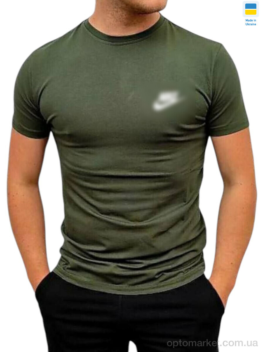 Купить Футболка чоловічі 082NI хакі N.ke хакі, фото 1