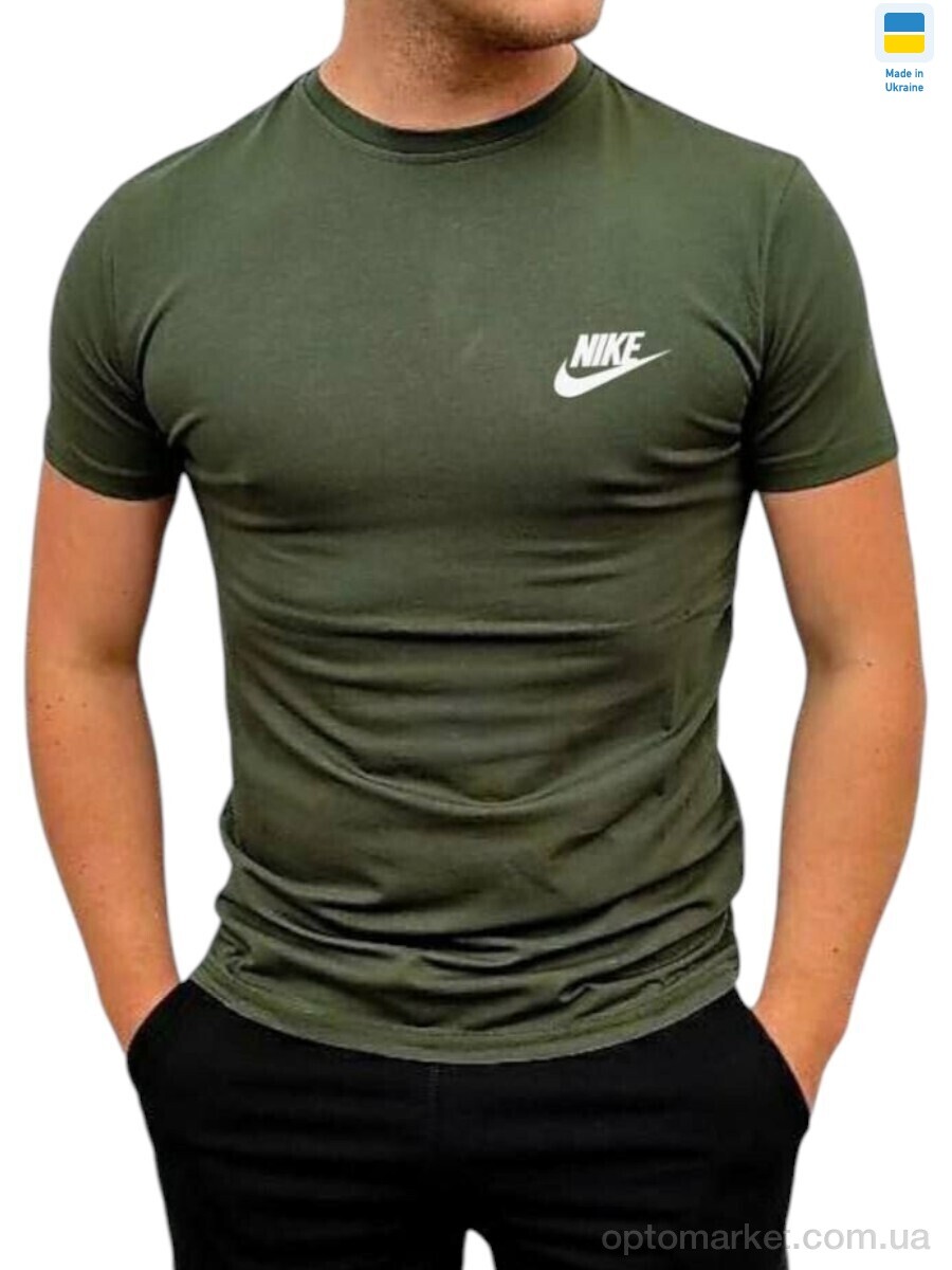 Купить Футболка чоловічі 082NI хакі N.ke хакі, фото 2
