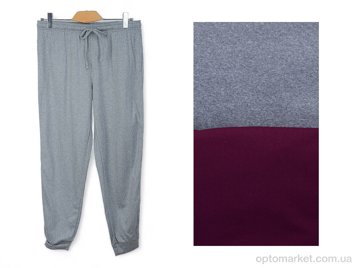 Купить Спортивні штаны жіночі 0830-1211 bordo-grey mix Athletic Works мікс, фото 1
